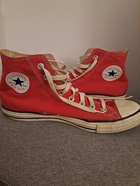 Chuck Taylor All Star Converse Light Red Size 11 Made in Vietnam